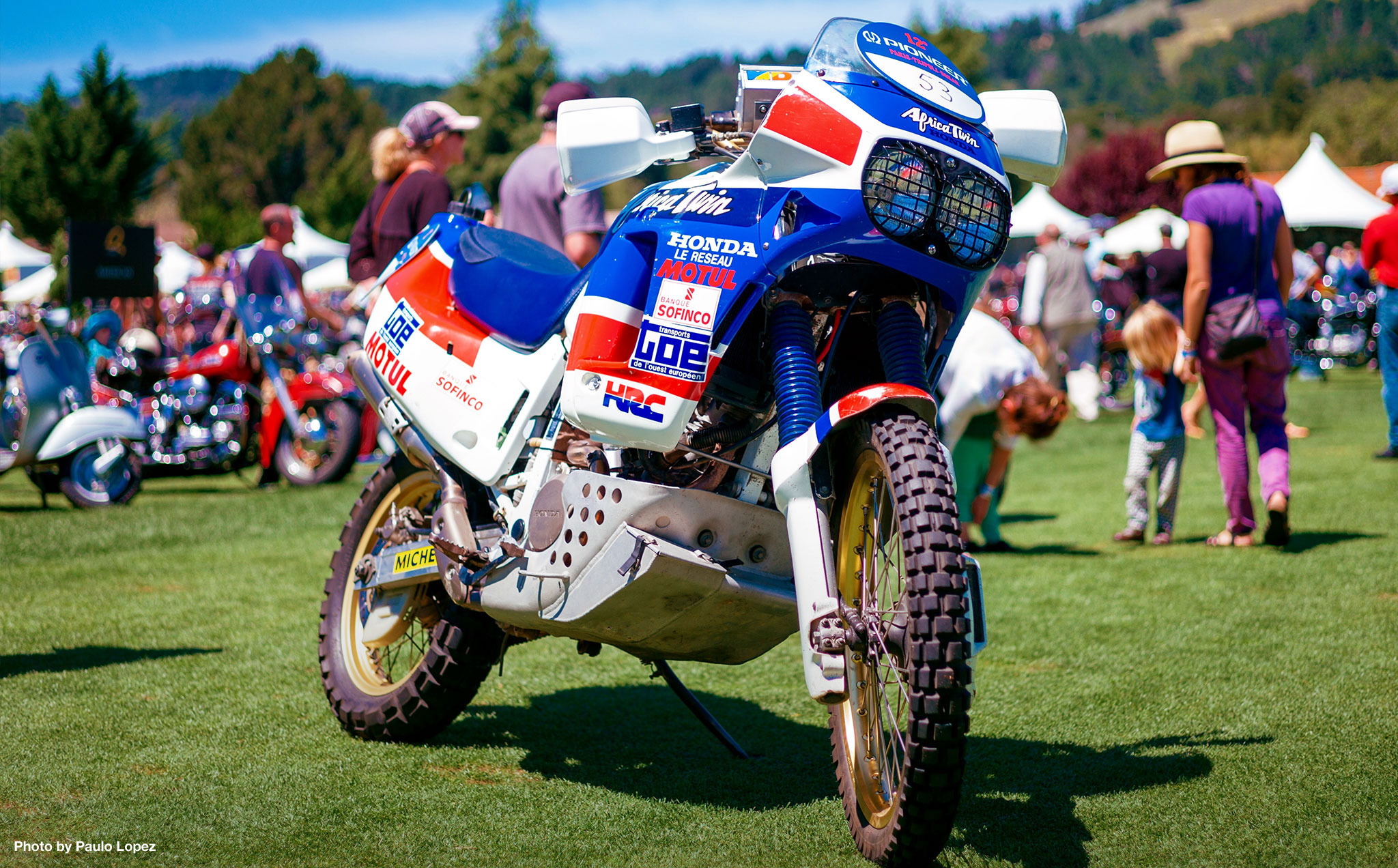 Ujeni Motors 1989 XRV 650 Africa Twin Marathon